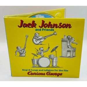 Jack Johnson Curious George Soundtrack CD Sing-A-Longs and Lullabies 2006